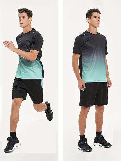 Tvådelat andningsbart herrsportset – Jarek (Köp 1, få 1 gratis)