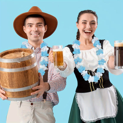 24 stycken Oktoberfest-dekorationskedjor – BavariaBlüten Oktoberfest 2026