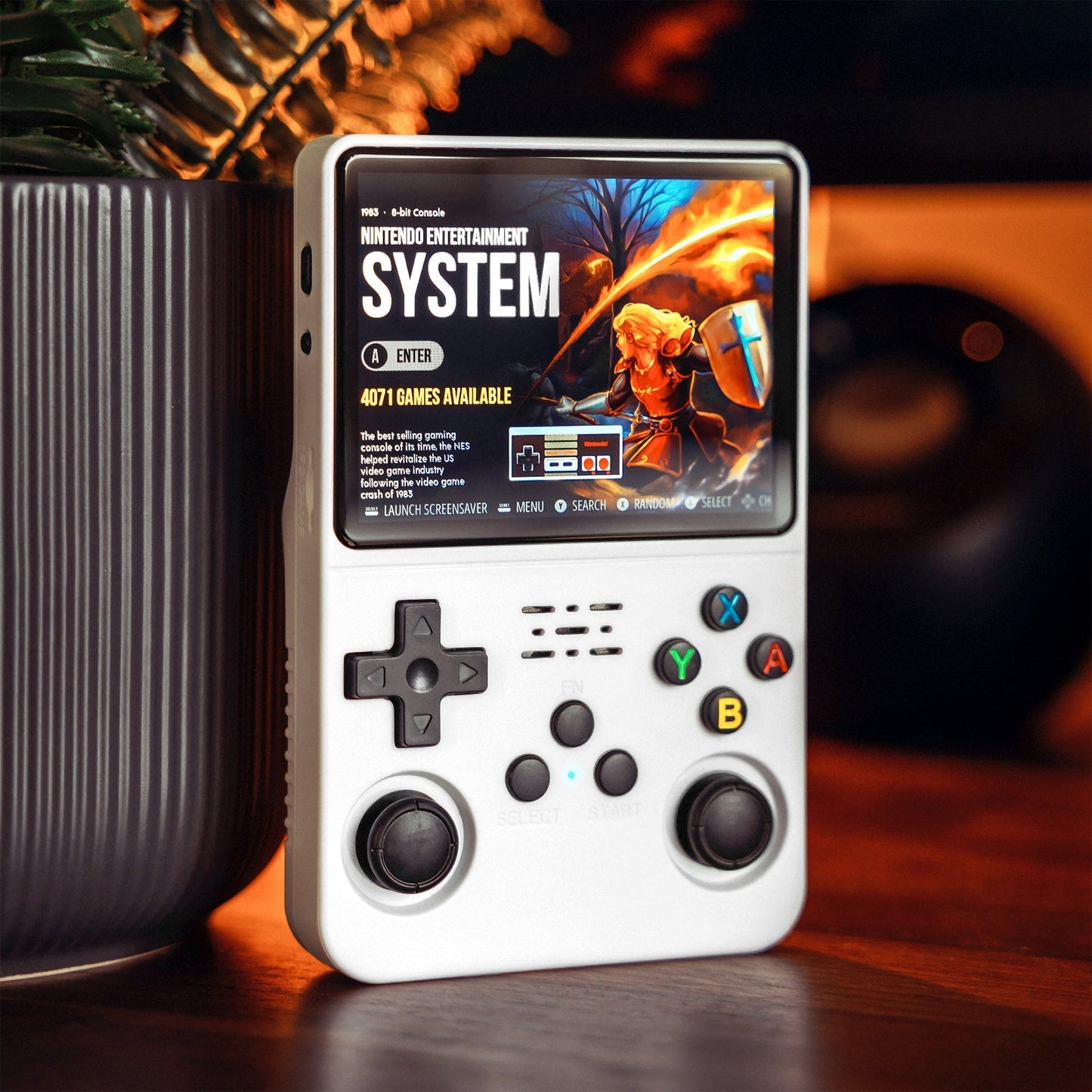 Kompakt retrospelkonsol – PixelPlay Pocket