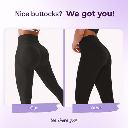 Dam-sportleggings med hög midja – FlexFit