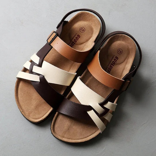 Sommar-sandaler för herrar med ergonomiskt fotstöd – Milton