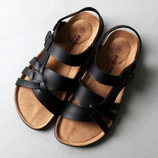 Sommar-sandaler för herrar med ergonomiskt fotstöd – Milton