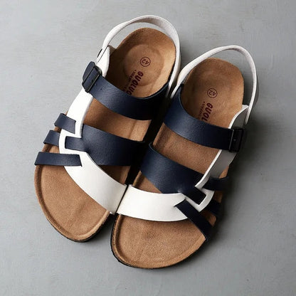 Sommar-sandaler för herrar med ergonomiskt fotstöd – Milton