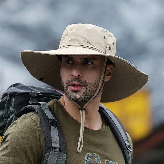 Utomhus sommarhatt med hakband och vattenavvisande tyg – Ranger