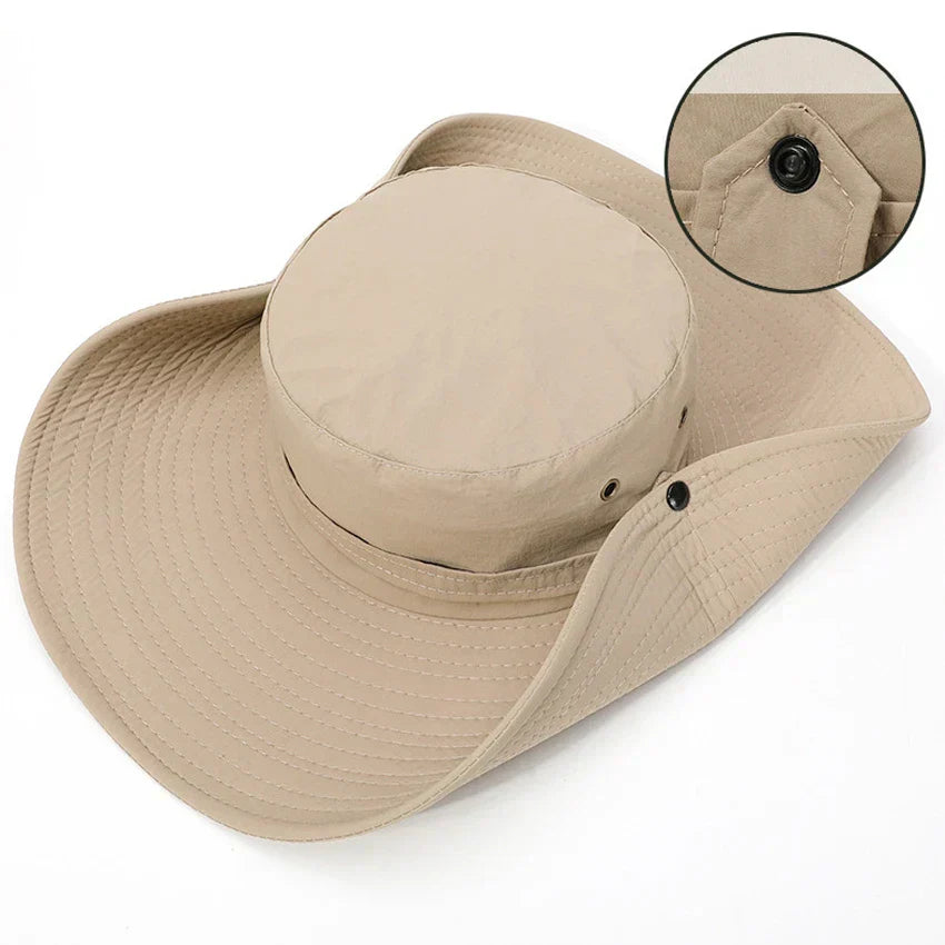 Utomhus sommarhatt med hakband och vattenavvisande tyg – Ranger