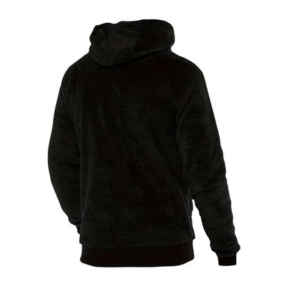 Hoodie för herrar fodrad med plysch och huva – Emil