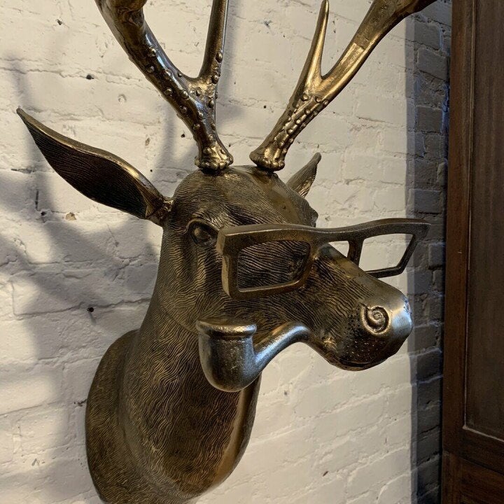 Lekfull väggdekoration med djurhuvuden - WallCritters