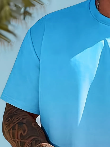 Trendigt herrsommar-set med t-shirt och shorts - CoolFlex