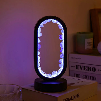 Handgjord ametistlampa - Serenith