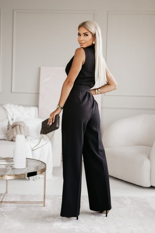 Figurbetonad och mångsidig damjumpsuit med komfortstretch – Linnea