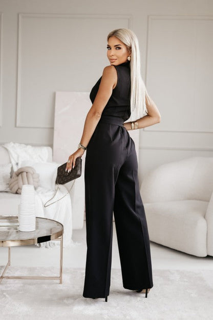 Figurbetonad och mångsidig damjumpsuit med komfortstretch – Linnea