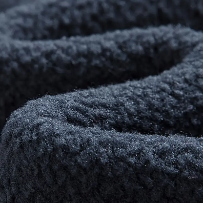 Fleece-outdoorväst för herr – Fodrad med stående krage – Kaspar