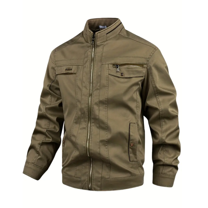 Herrjacka i bomull — vindtät & vattenavvisande i fältstil – Torin