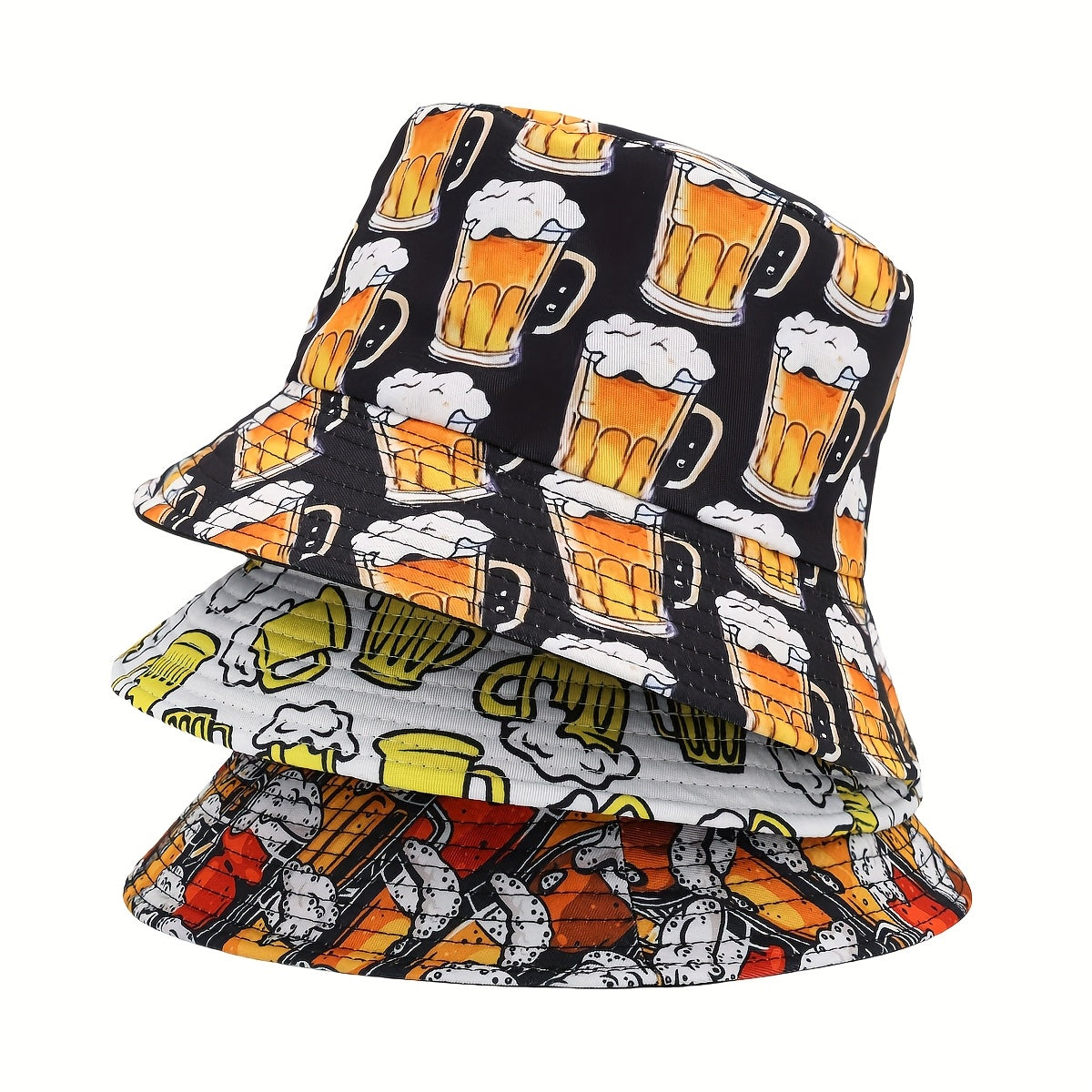 Unisex buckethatt med öltryck – ÖlKracher Oktoberfest 2026