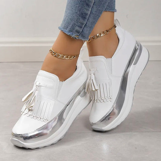 Andningsbara damsneakers med tidlös stil – Isabella