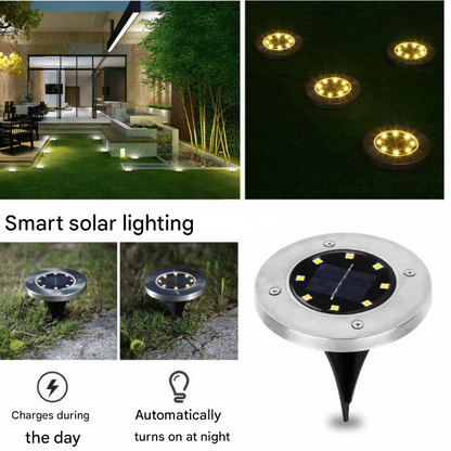 Solcellsmarkspjut för utomhusbruk – SunHalo