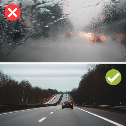 Vattenavvisande beläggning för bilens framruta - Rainexel