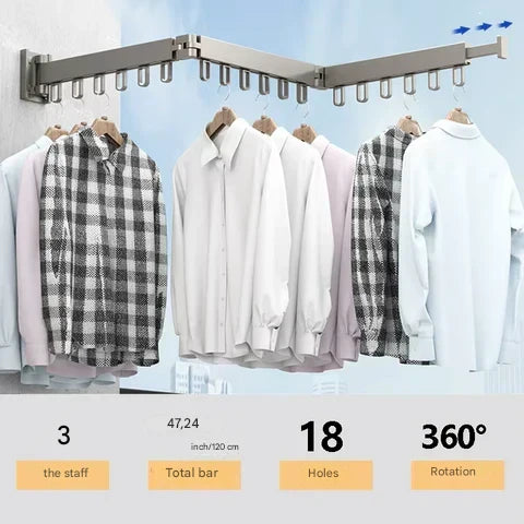 Höstlig väggtorkställning för kläder – Dryvo