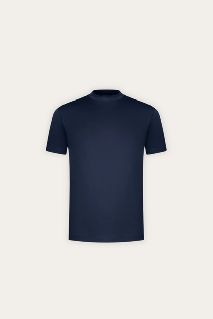 Stiligt herr T-shirt i merceriserad bomull – Dario