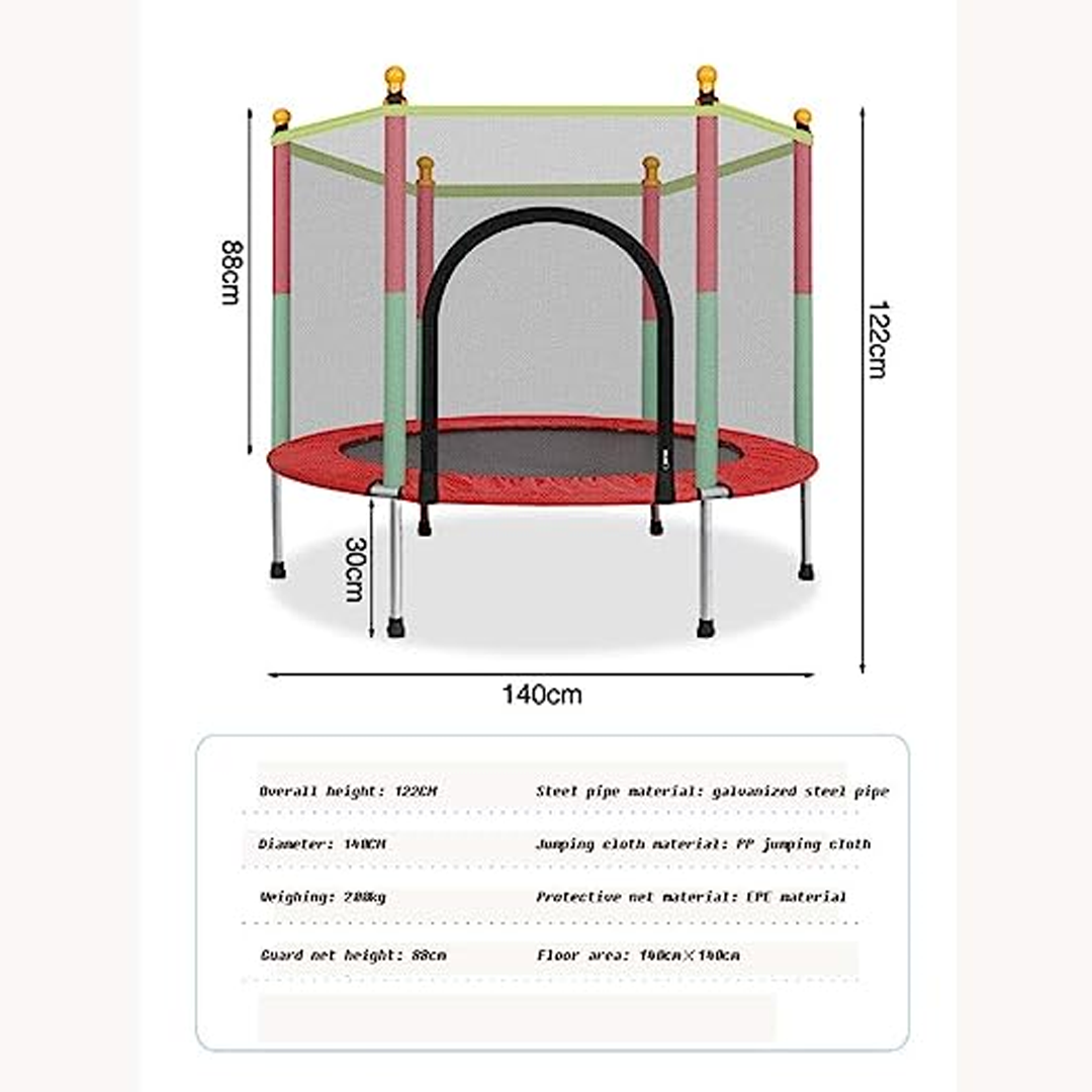 Barntrampolin med säkerhetsnät – Jumpie KidsTramp