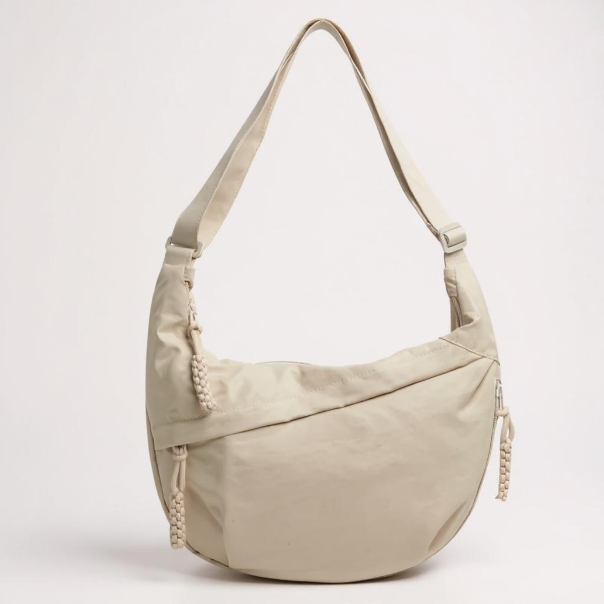 Shoulder Bag - Adjustable Strap, Multi-Pocket Nylon Crossbody 3
