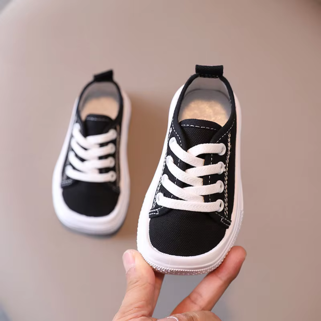 Barns canvas-sneakers – TinyTracks