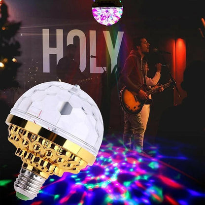 LED-diskolampa – PartyGlow Spin