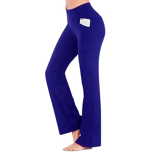 Damyogabyxor med hög midja – Selina