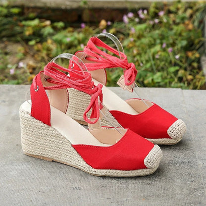 Stiliga espadrillosandaler för damer – Maribel