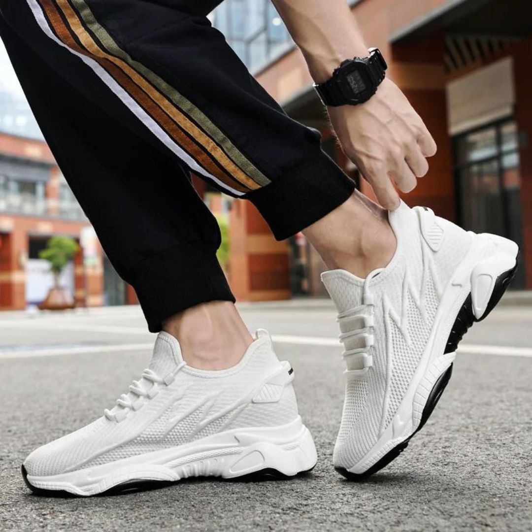 Diskret höjande herresneakers med stil – MaxLift Boost