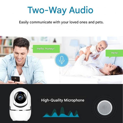 Rotera WiFi-inomhuskamera – HomeView Mini