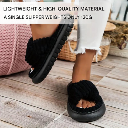 Damska vintertofflor av EVA-material – Isabella snöflinga edition