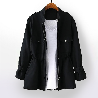 Kort trenchcoat för dam – Clarisse