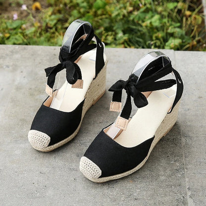 Stiliga espadrillosandaler för damer – Maribel