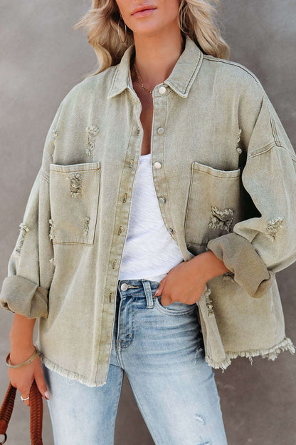 Jeansjacka med höstlig charm – Leona