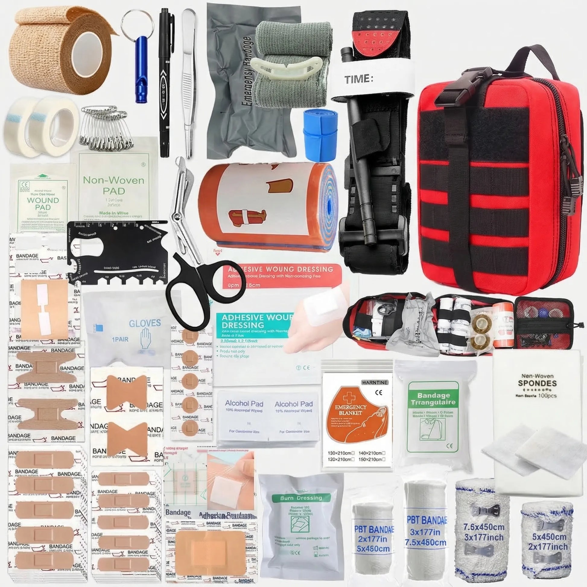 379-Piece Portable First Aid Bag -  Rescuovex