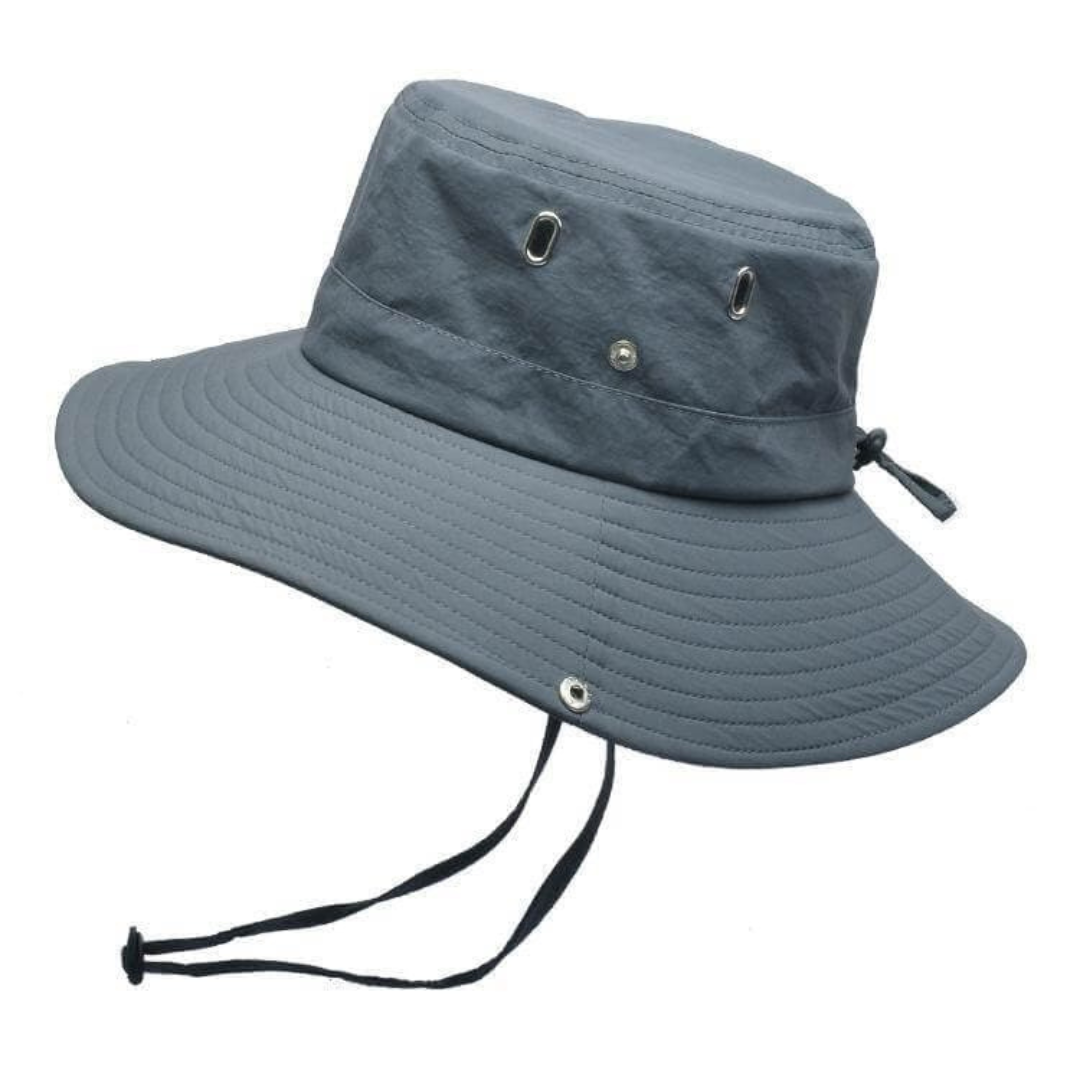 Vattentålig utomhus-bucket hat med UV-skydd – ShieldFlex Pro