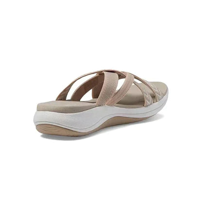 Ventilerade sandaler med ortopediska inlägg och stoppning – Riva