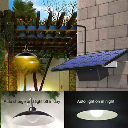 Trådlöst solenergi-LED-lampset med fjärrkontroll – TwinRay