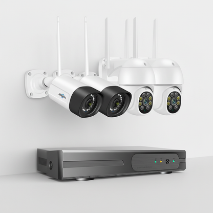 3MP Bullet Und PTZ Kameraset - Surveilix