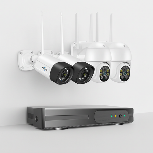 3MP Bullet Und PTZ Kameraset - Surveilix