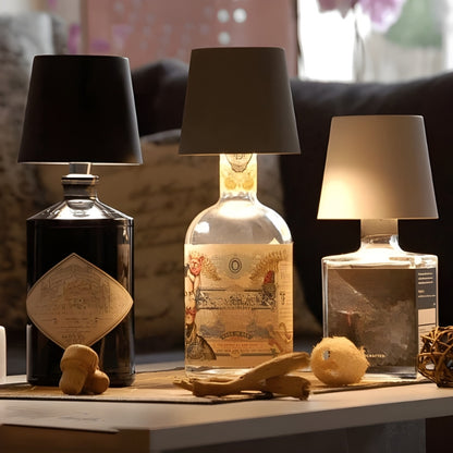 Trendig flasklampa - GlowBottle
