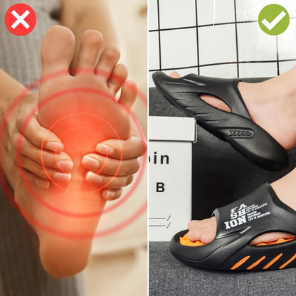 Ortopediska massagetofflor med noppor för damer och herrar – Vitalis