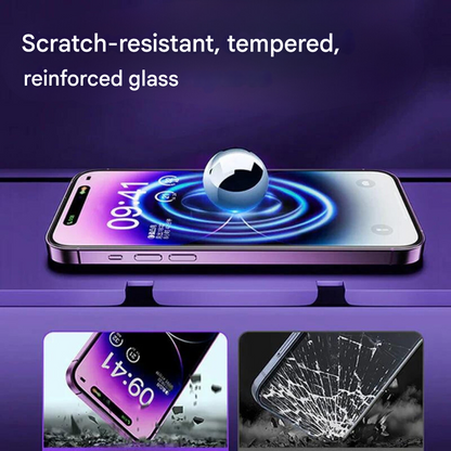 3-i-1 iPhone skärmskydd - iShield dataskydd