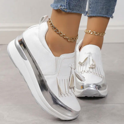 Andningsbara damsneakers med tidlös stil – Isabella