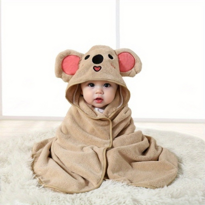 Babybadhandduk med huva – SnuggleSplash