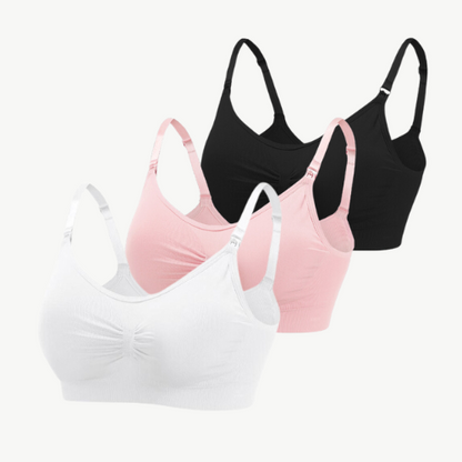 Bekväma amnings-bh:ar (set om 3) – NurtureFit