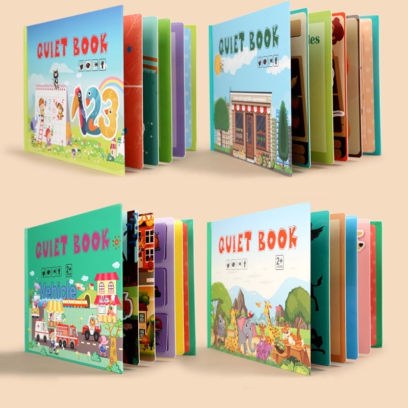 Pedagogisk aktivitetsbok för barn – LearnJoy