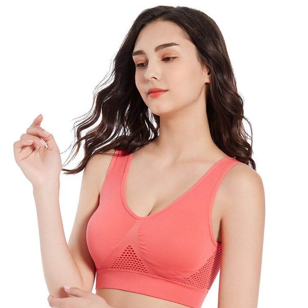 Ventilerad mesh sport-bh – Sofia