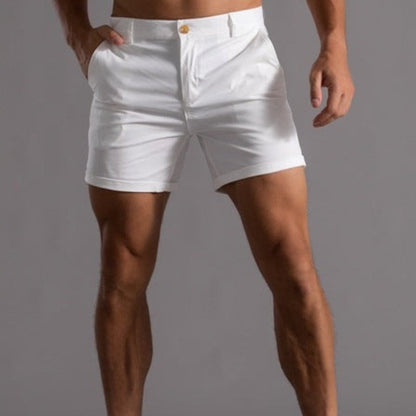 Moderna Slim-Fit Chino-shorts för män – Emil